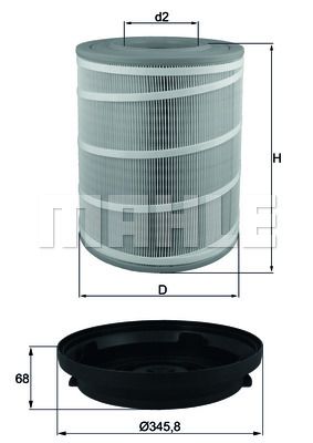 WILMINK GROUP Воздушный фильтр WG1216467